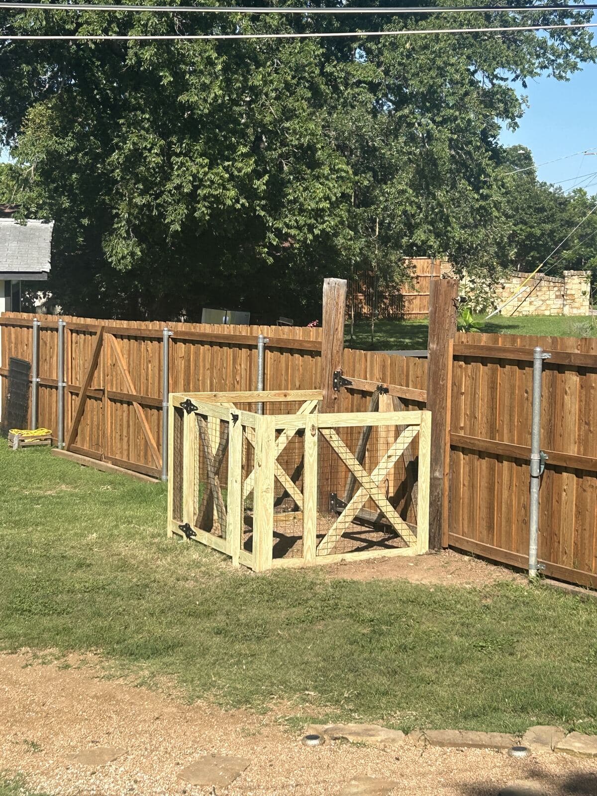 Wood Privacy Fencing
